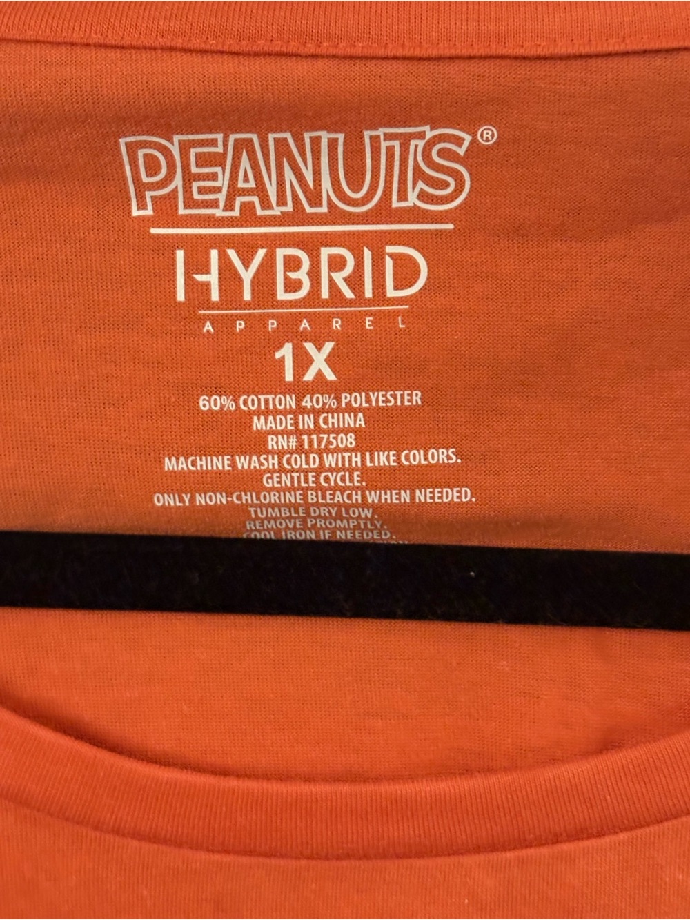 Peanuts Orange 'Great Pumpkin Believer' Graphic Short Sleeve Tee - Picture 3 of 4